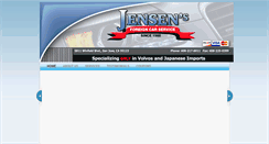 Desktop Screenshot of jensensforeigncarservice.com